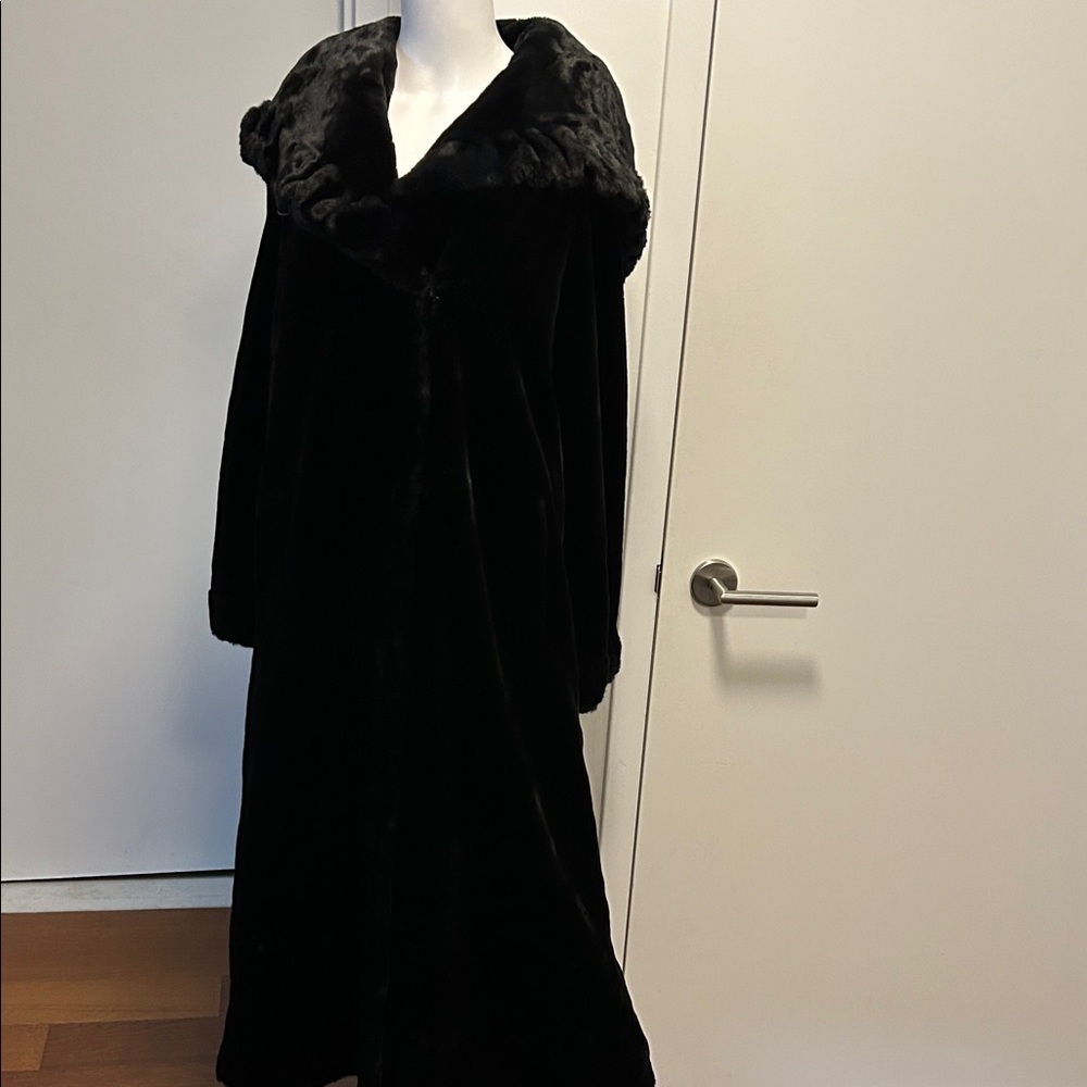 Jones New York Black Trench Coat